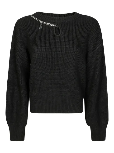 Patrizia Pepe girl chain-detail sweater