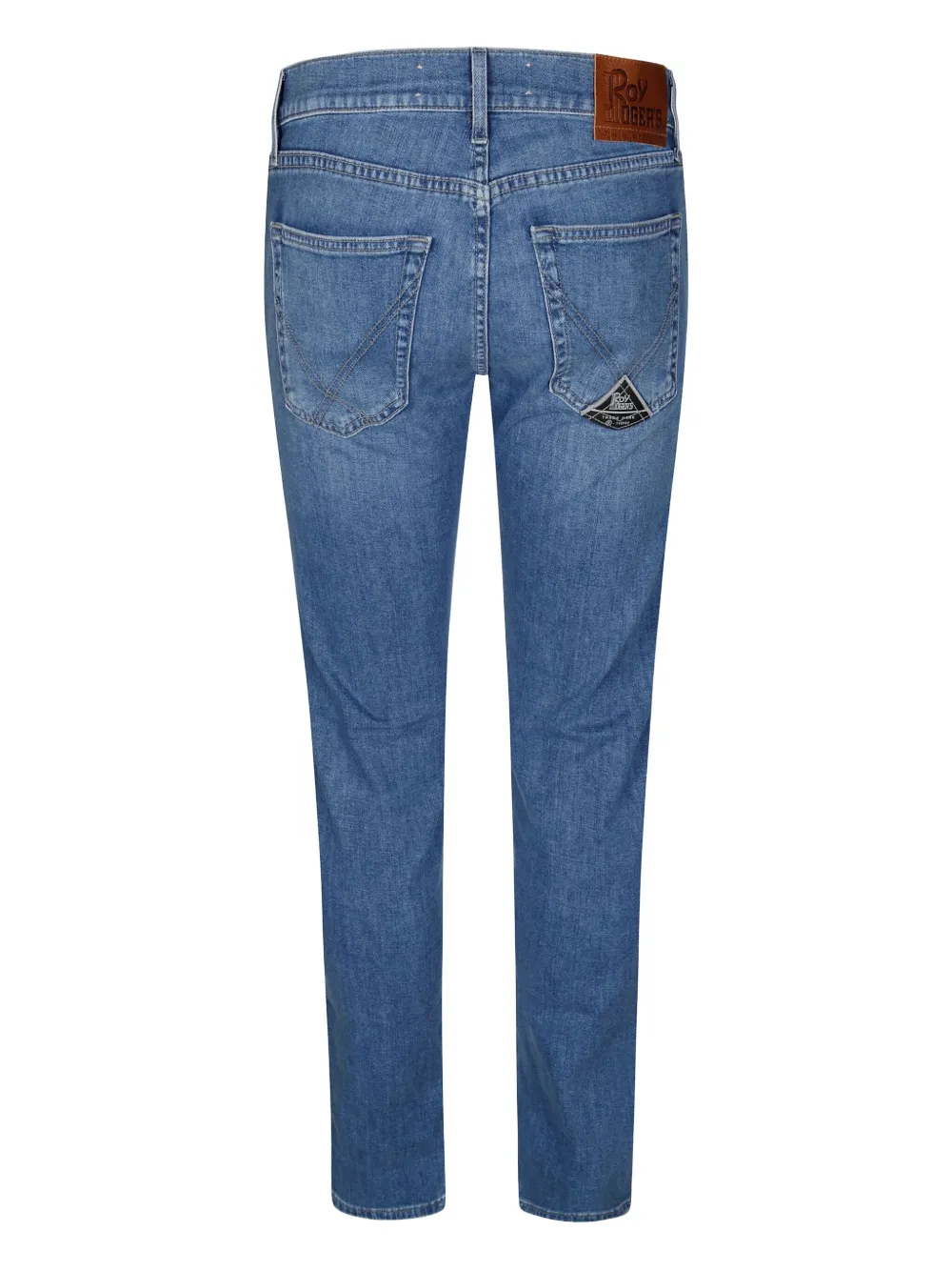 Roy Rogers Nick jeans met logopatch - Blauw