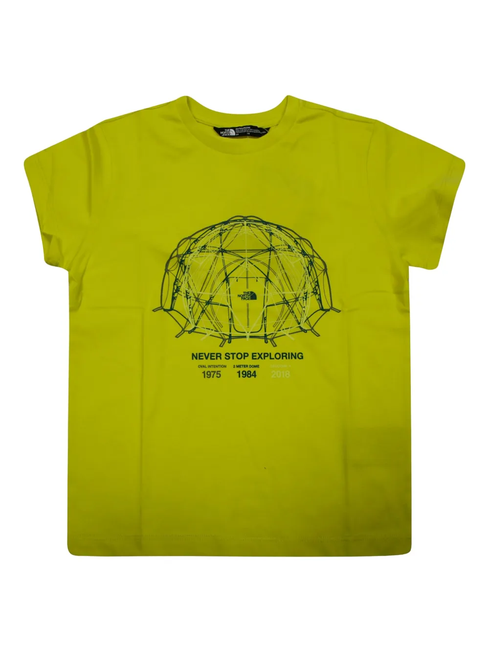 The North Face Kids playera con estampado gráfico | verde | Image 1