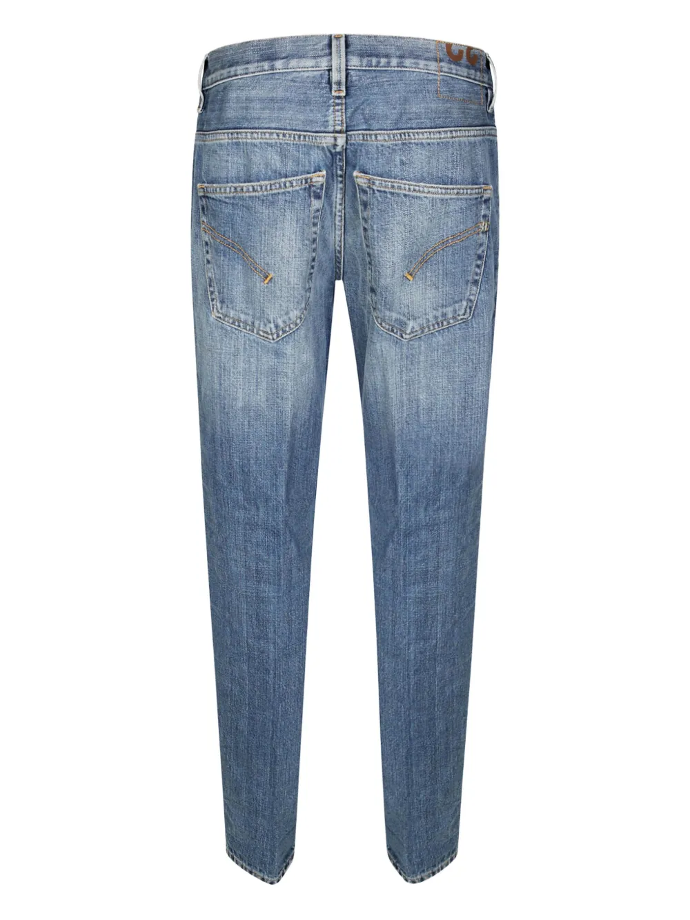 DONDUP buttoned-fastening denim - Blauw