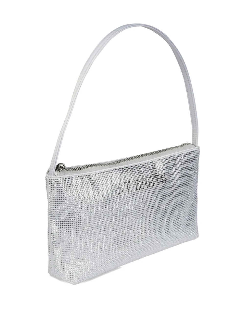 Mc2 Saint Barth Logo-detail Mini Bag In Silver
