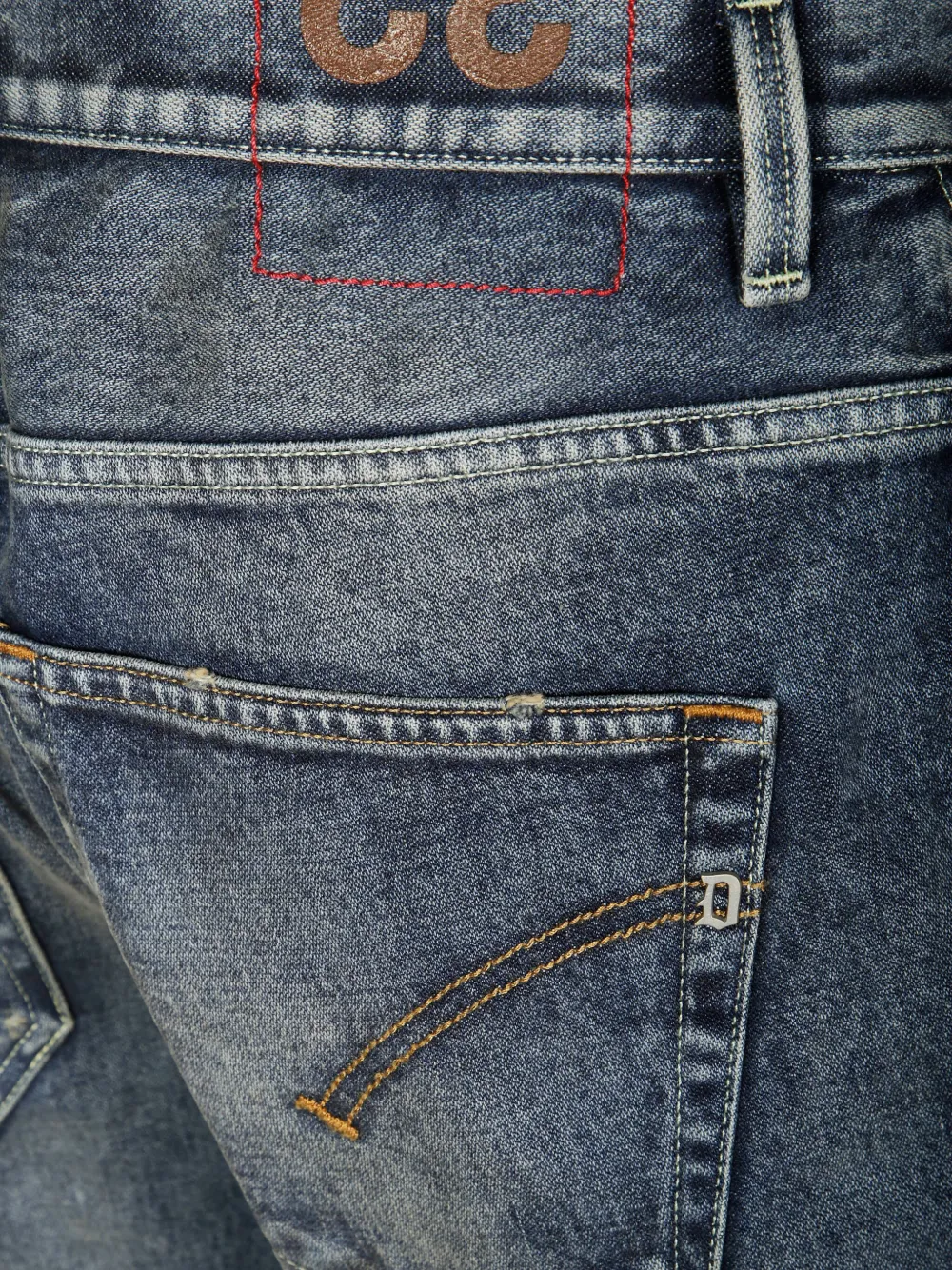 Dondup Distressed Trousers In Blue