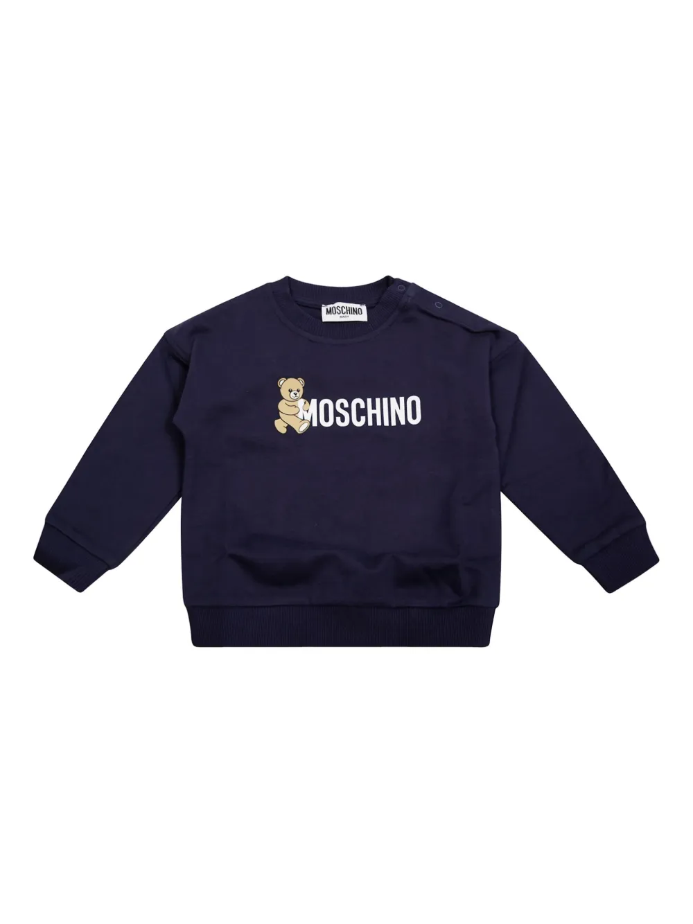 Moschino Kids sudadera con logo | azul | Image 1
