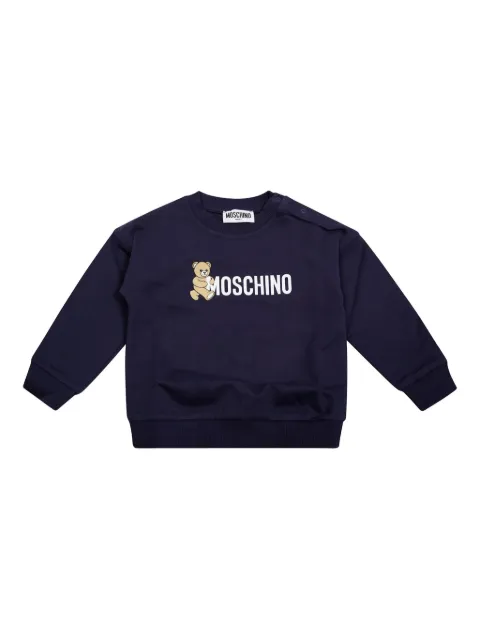 Moschino Kids logo sweatshirt