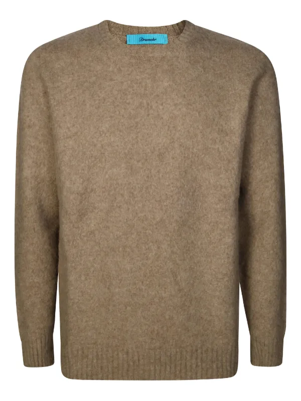 Drumohr Mélange Jumper in Brown