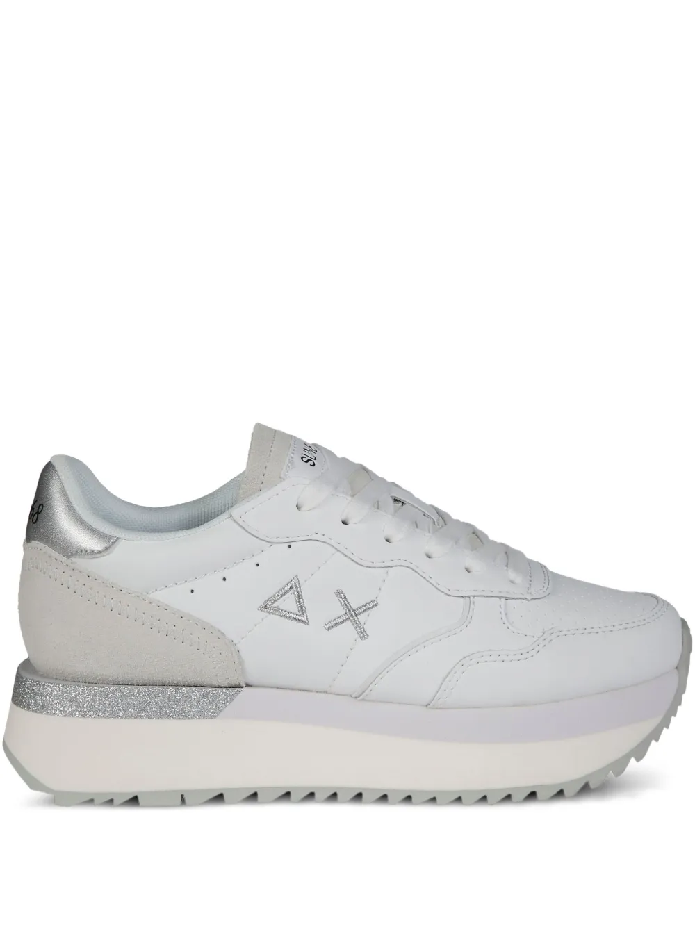 Sun 68 Big Ally Platform Sneakers In Multi