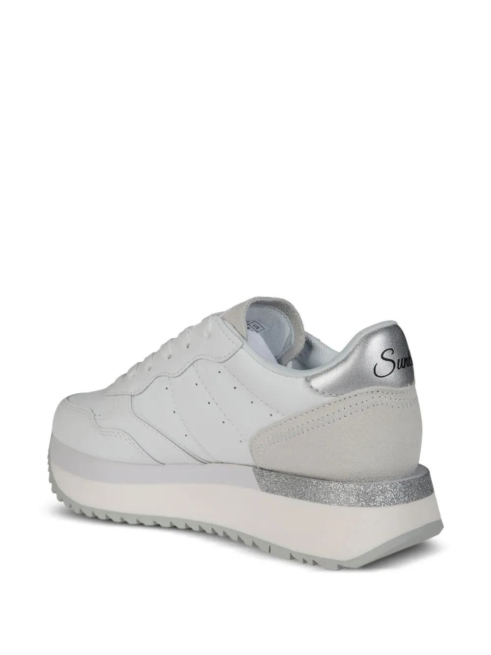 Sun 68 Big Ally Platform Sneakers In Multi