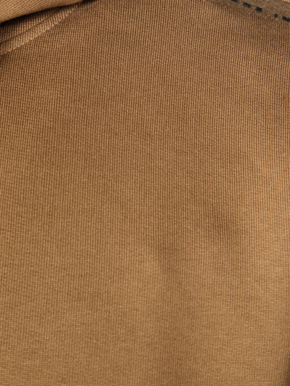 DONDUP Hoodie met zak Bruin