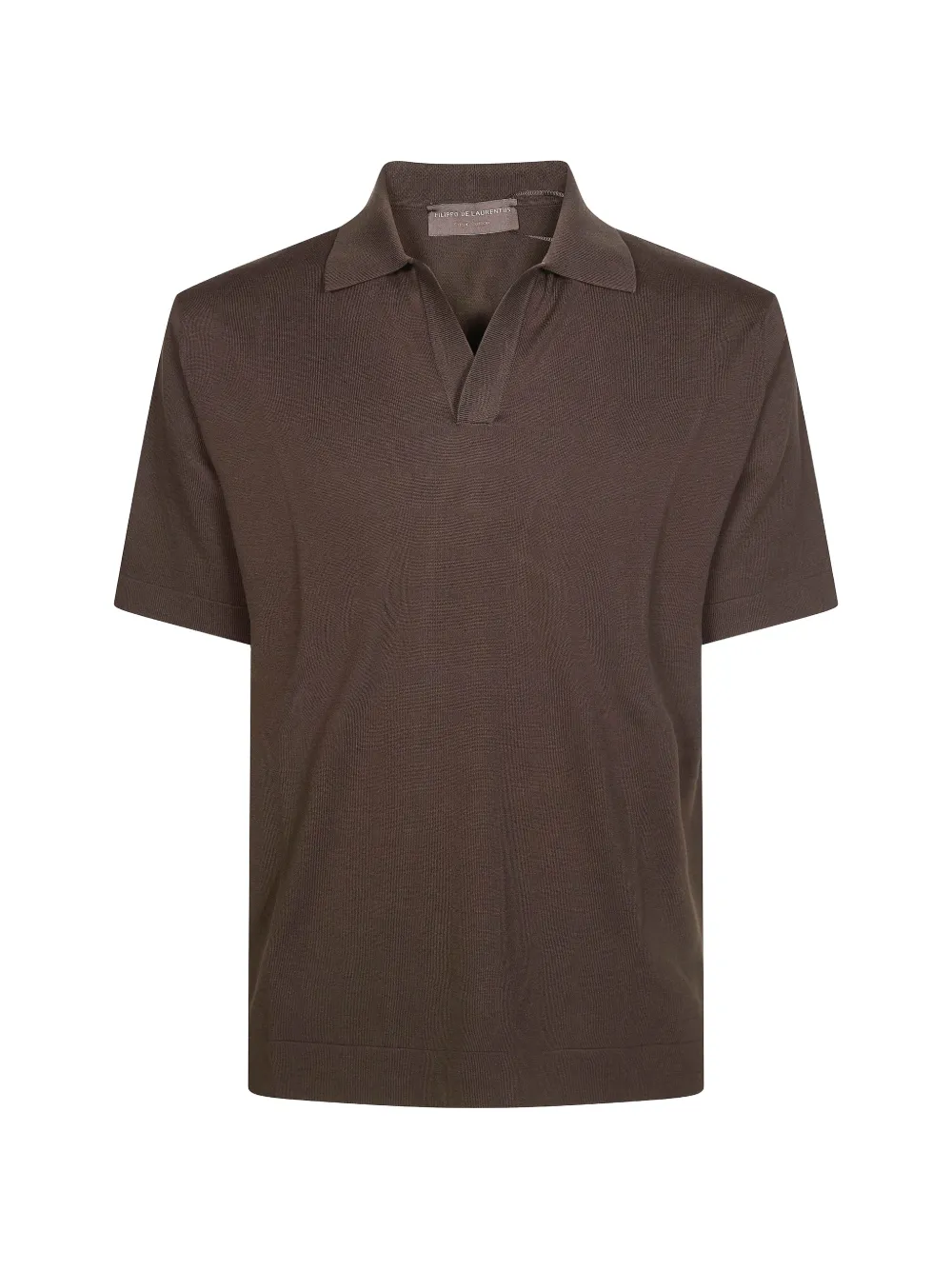 Filippo De Laurentiis V-neck short-sleeve T-shirt - Marrone