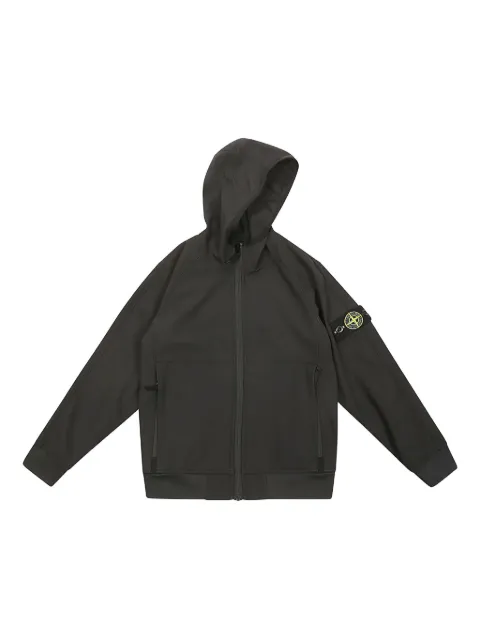 Stone Island Junior Softshell hooded jacket