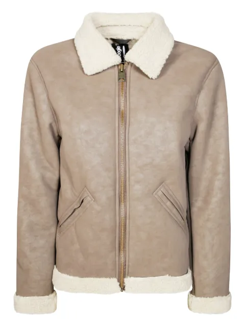 BOMBOOGIE KIDS shearling-effect jacket