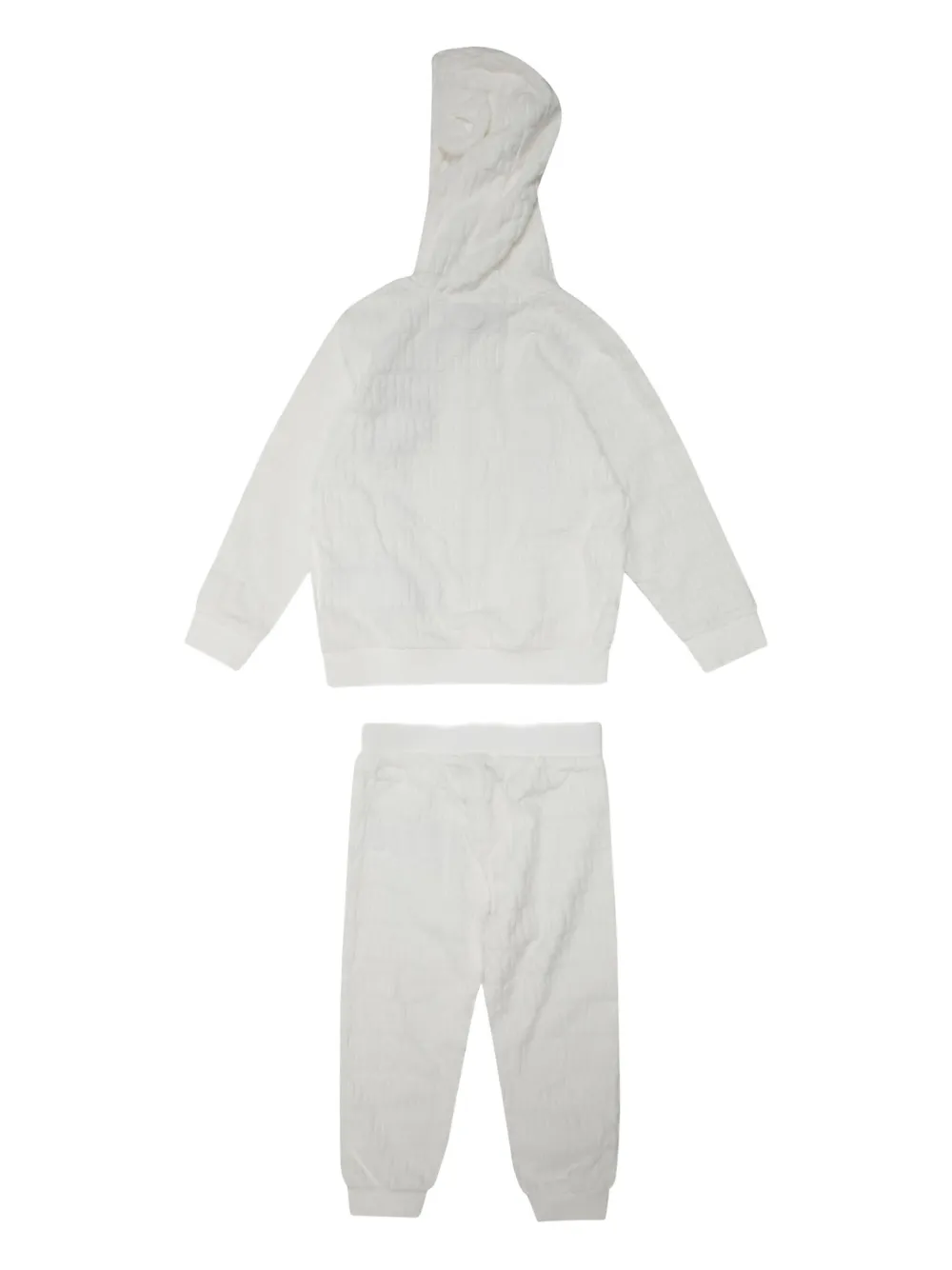 Moschino Kids Trainingspak met capuchon Grijs