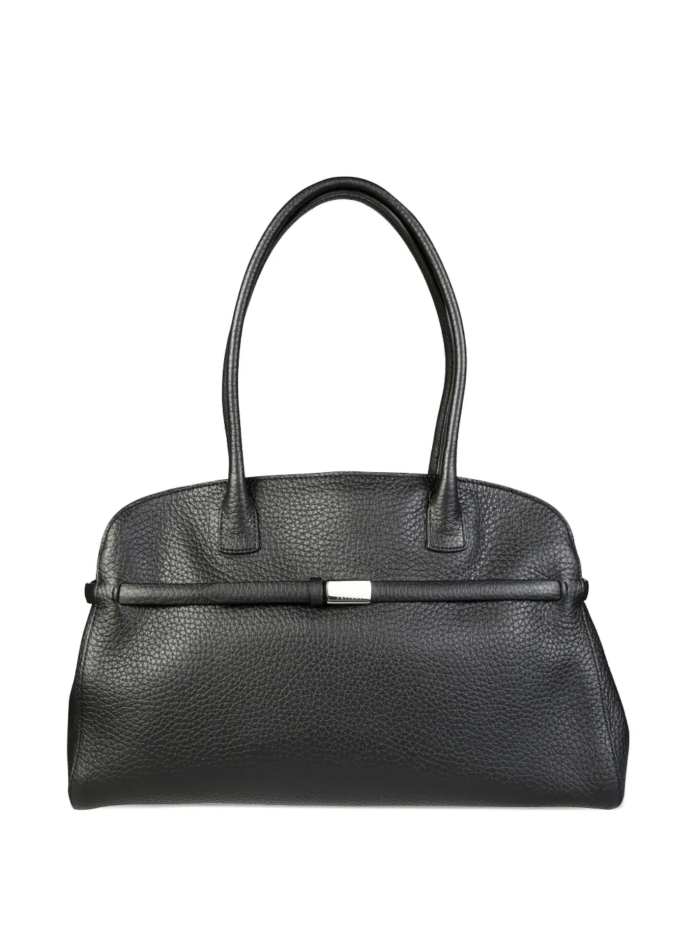 Orciani leather tote bag - ブラック Orciani leather tote bag - ブラック