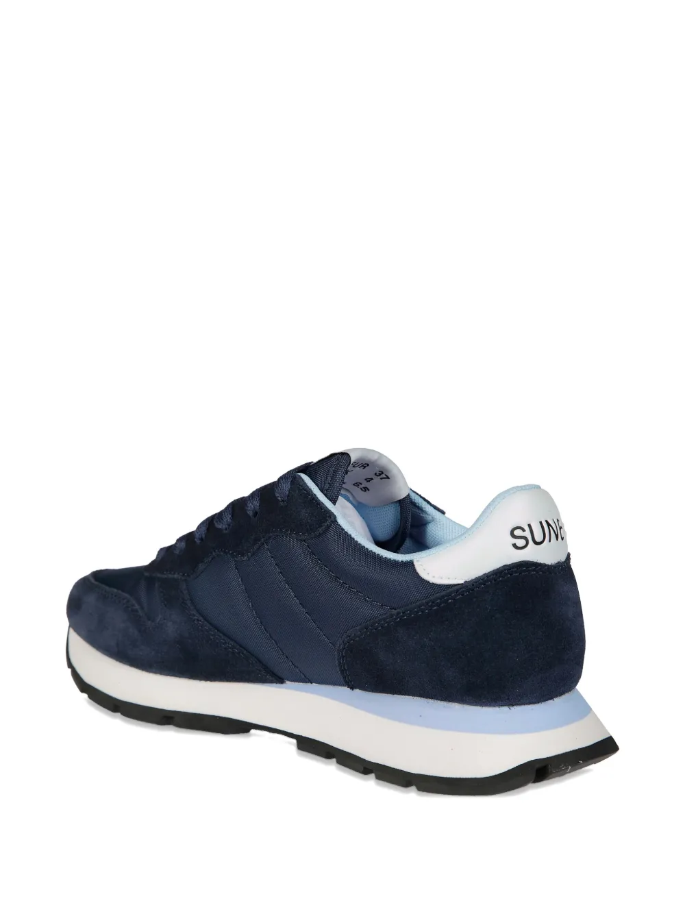 Sun68 The Ally Solid sneakers Blauw