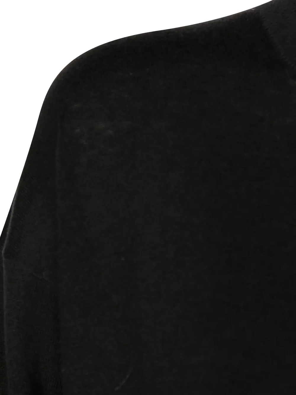 Sun 68 Crew-neck Long-sleeve Sweater In Black