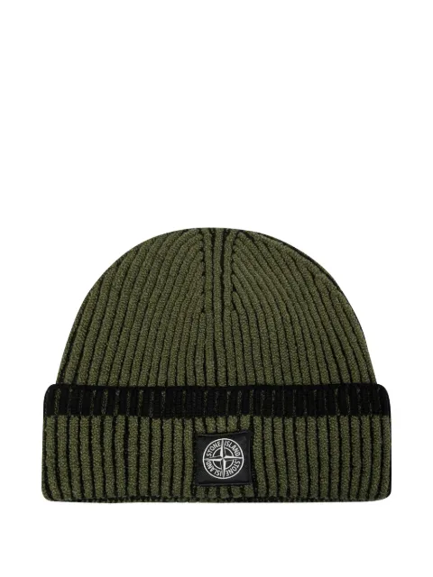Stone Island ribbed beanie