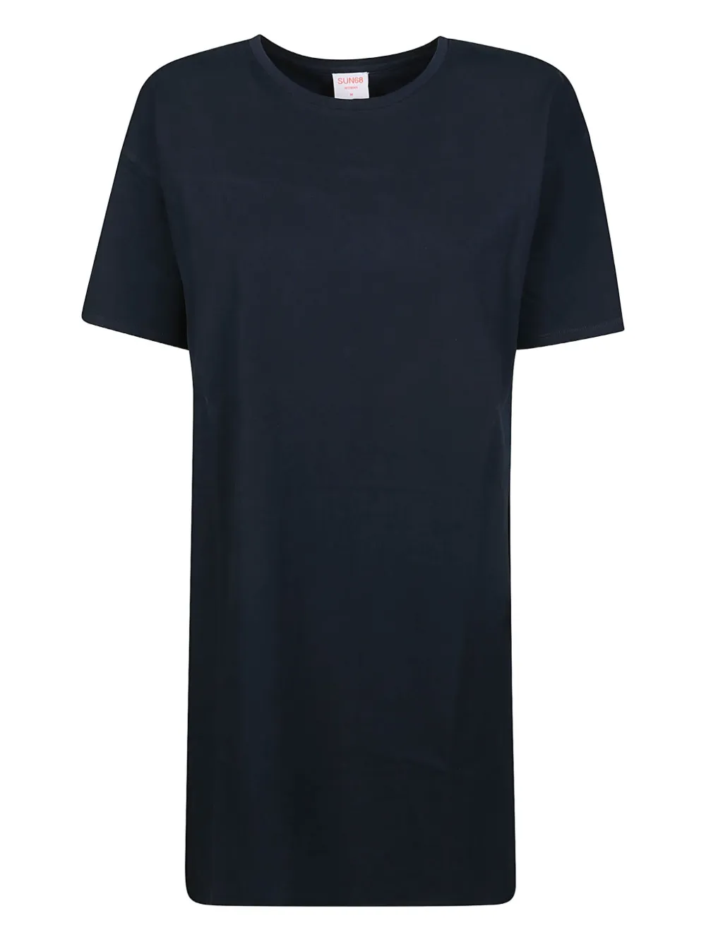 Sun 68 Short-sleeve Mini Dress In Blue