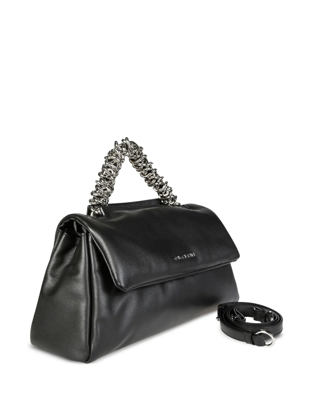 Orciani Sveva gewatteerde leren shopper Zwart