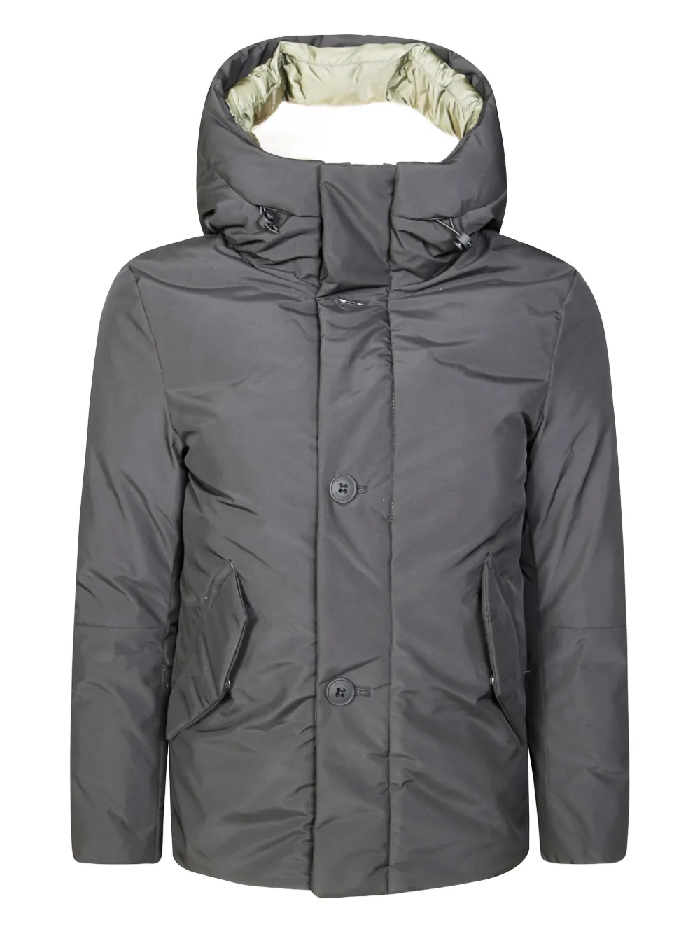 Bomboogie Kids' Buttone-padded Jacket In Gray