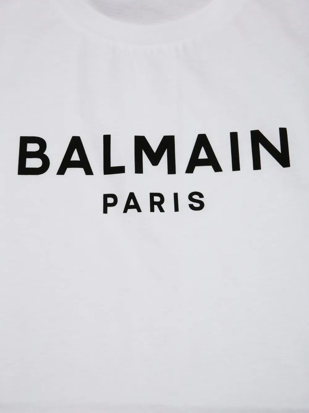 Balmain Logo-print T-shirt In White