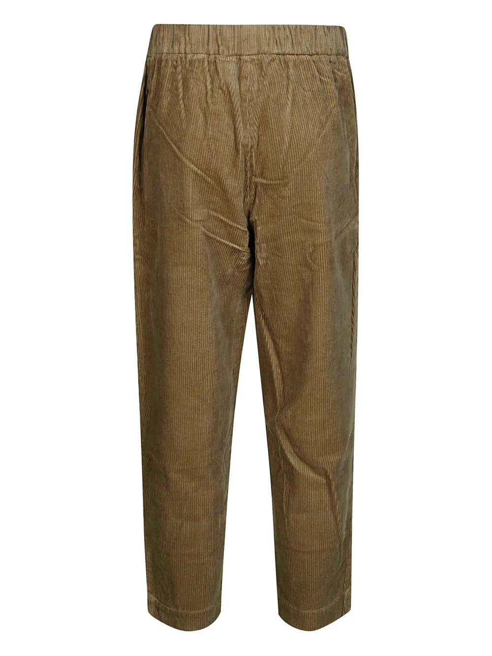 Sun 68 Corduroy Tapered Trousers In Brown