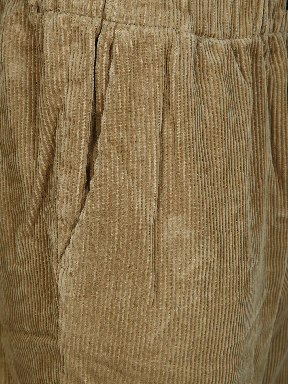 Sun 68 Corduroy Tapered Trousers In Brown