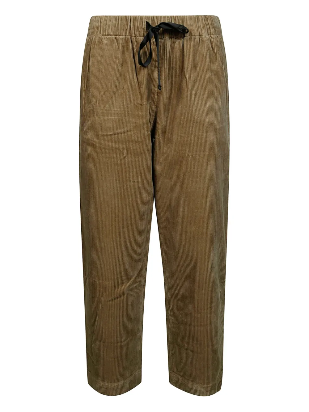 Sun 68 Corduroy Tapered Trousers In Brown
