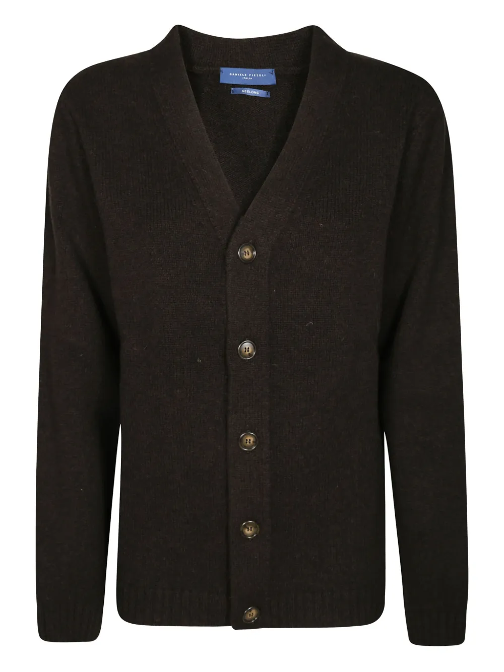 Daniele Fiesoli buttoned cardigan - ブラウン Daniele Fiesoli buttoned cardigan - ブラウン