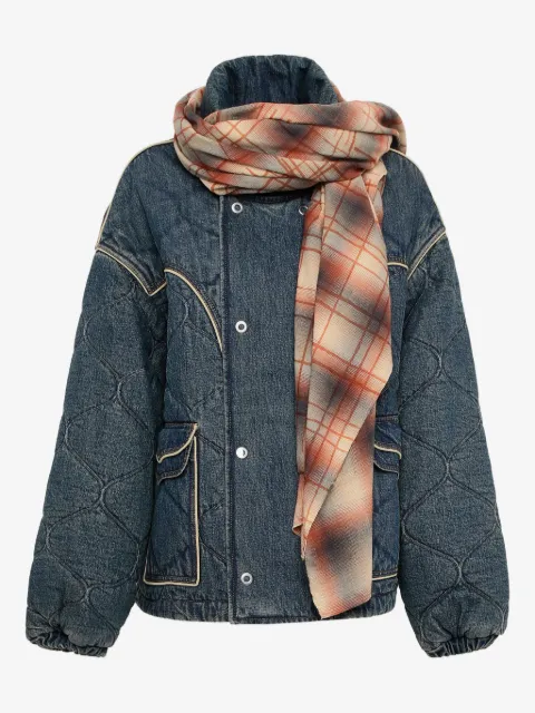 MARBELL quilted pocket jacket