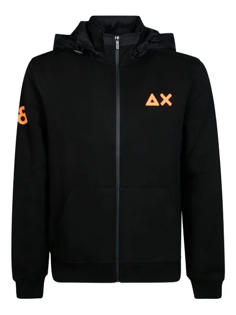 Sun68 embroidered-logo hoodie