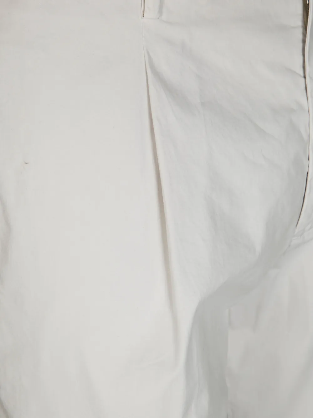 Be Able Pleated Trousers In White