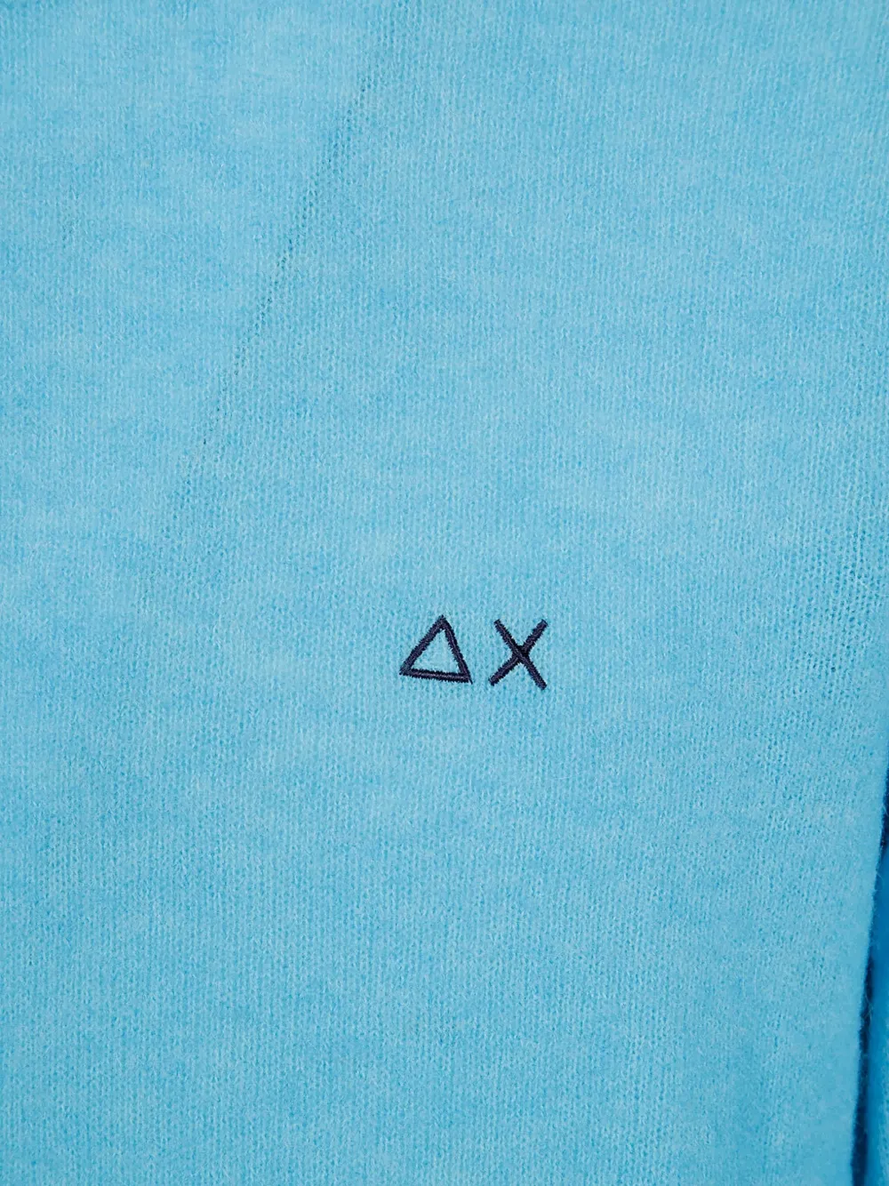 Sun 68 Alpaca Wool Sweater In Blue