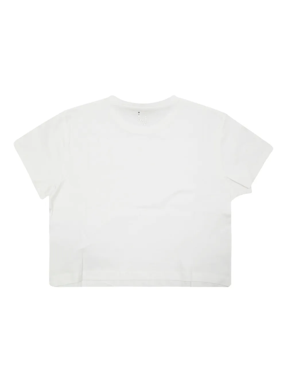 Liu •jo Strass-embellishment Short-sleeve T-shirt In White