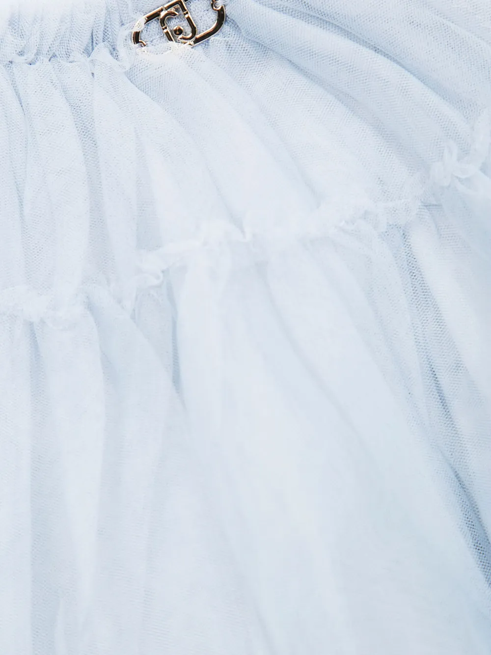 Liu •jo Tulle Skirt In Blue