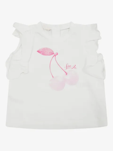 Liu Jo Kids cherry-print trousers set