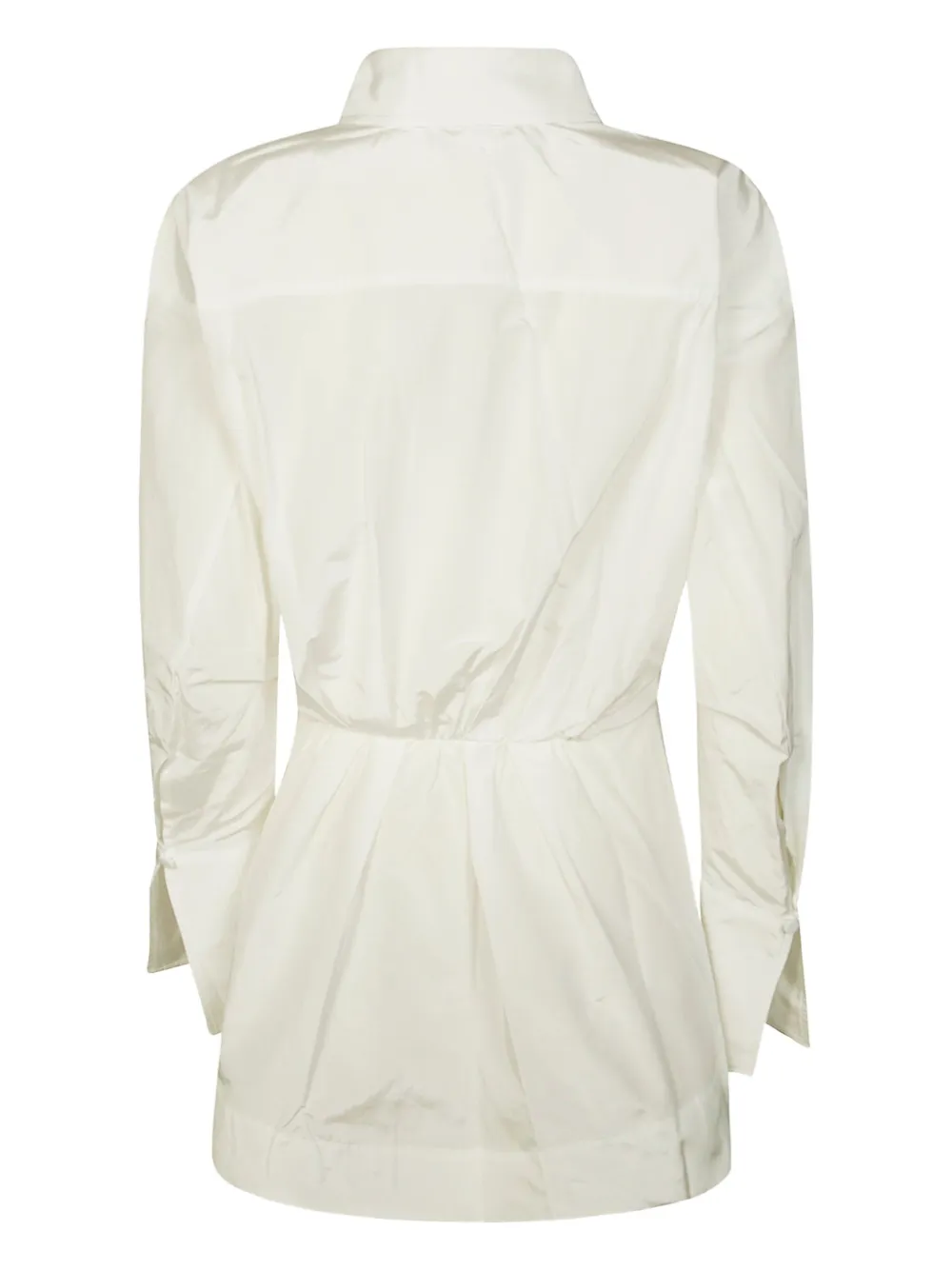 THE ANDAMANE White Lotus mini-jurk - Wit