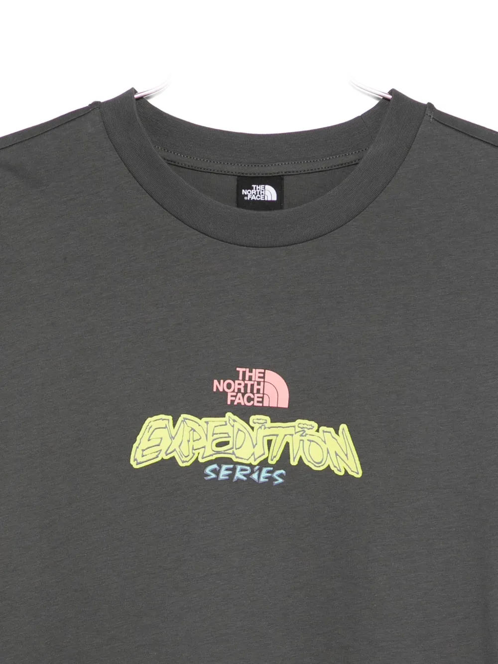 The North Face T-shirt met grafische print Zwart