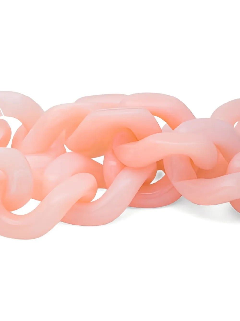 Vanessa Baroni Chain-link Necklace In Pink