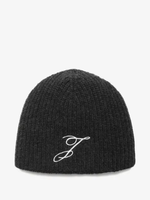 Jacquemus Gorro The Espiral de lã merino com logo