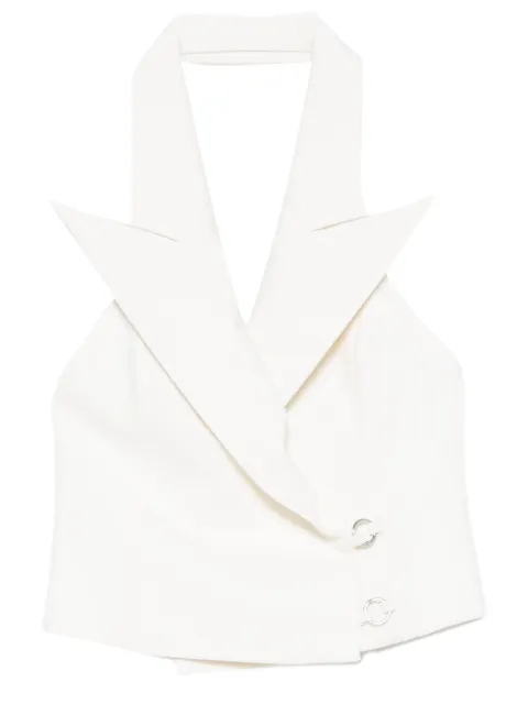 MEDEEA ring-detail vest