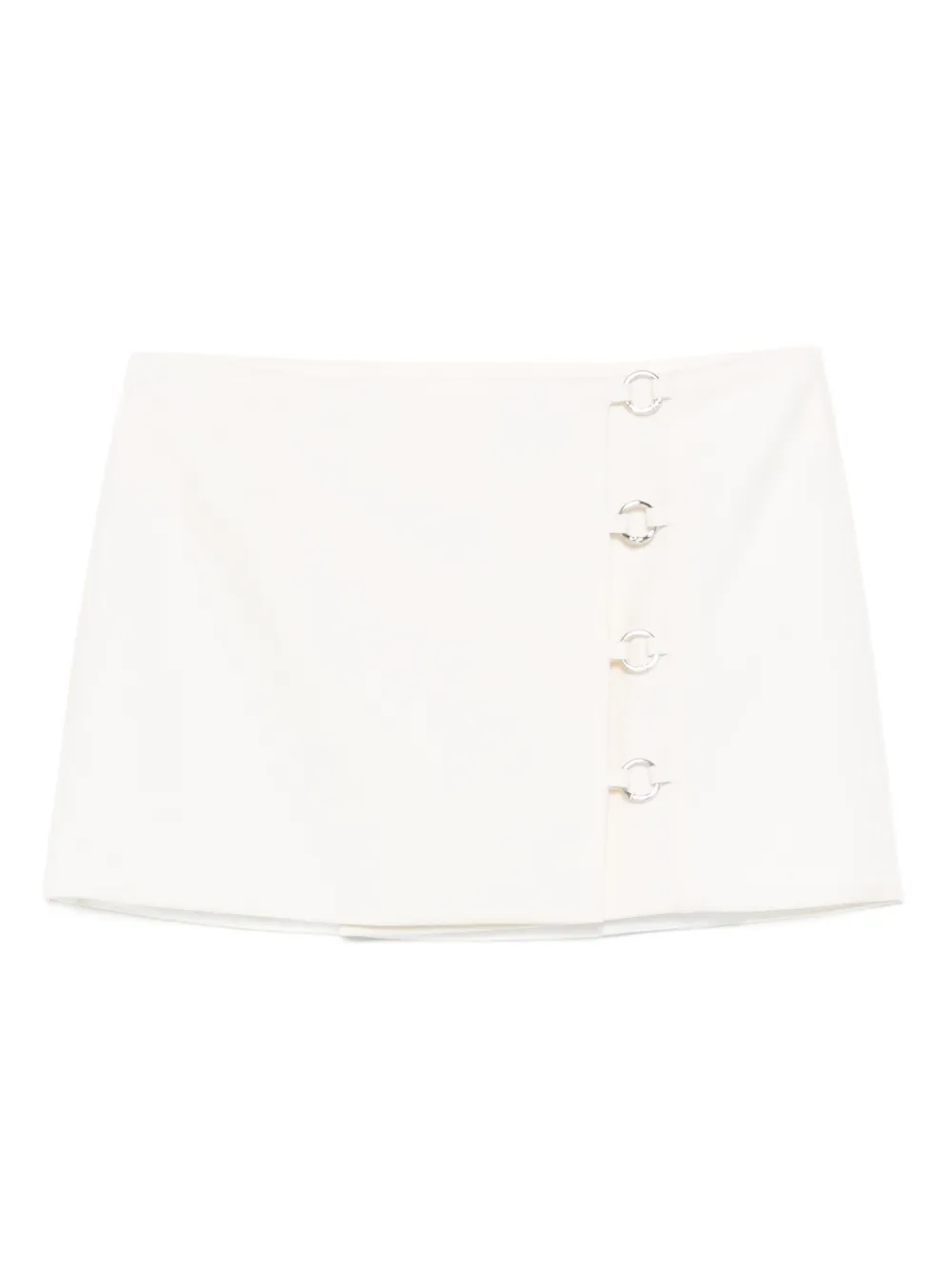 MEDEEA wool A-line skirt | White | Image 1