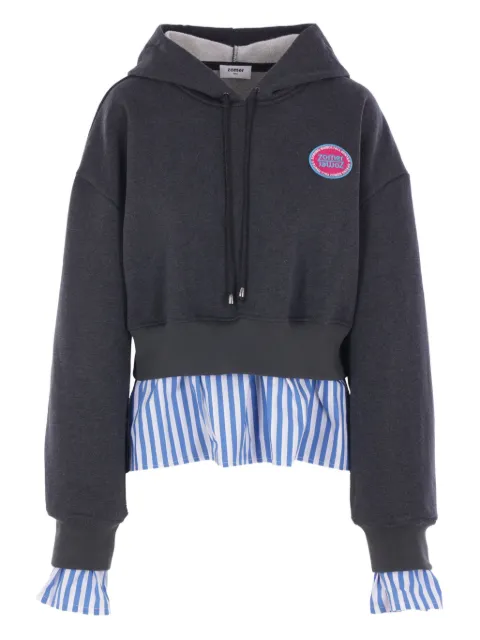 Zomer logo-patch hoodie