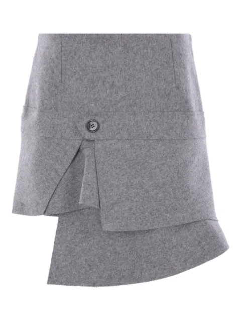 Zomer layered mini skirt