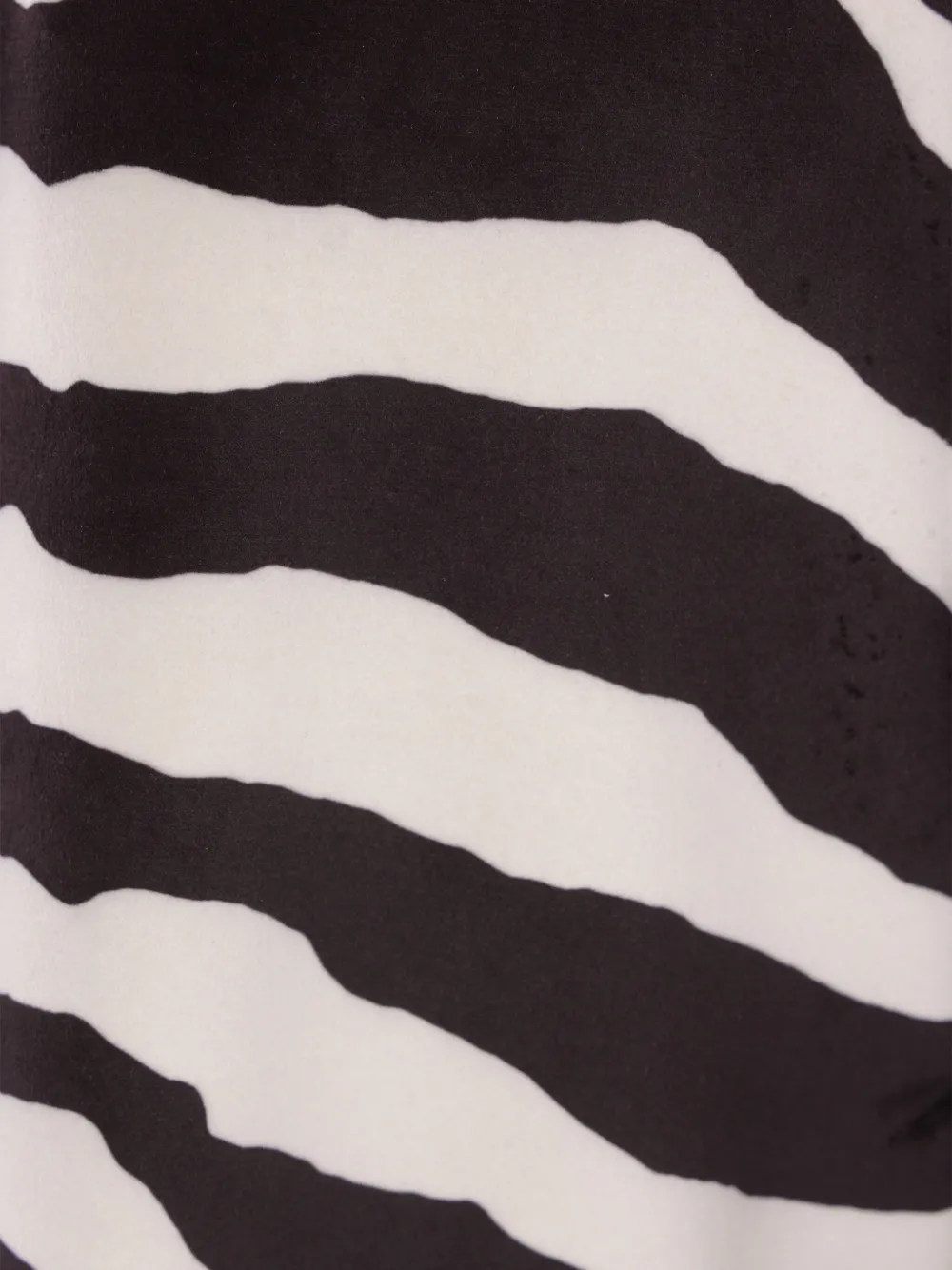 Duran Lantink Zebra-print Flared Trousers In White