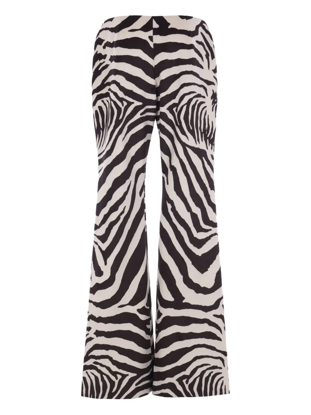 Duran Lantink zebra-print flared trousers | Pantalons évasés | Image 2