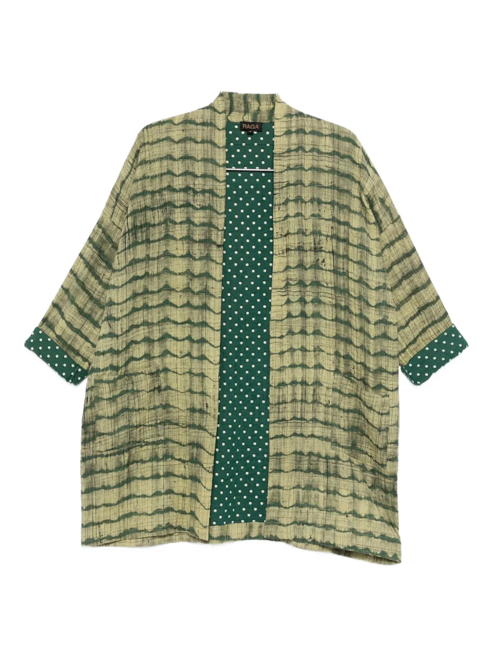 YAVI abrigo con botones | verde | Image 1