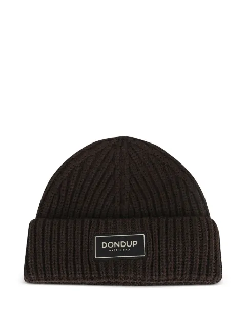 DONDUP ribbed beanie hat