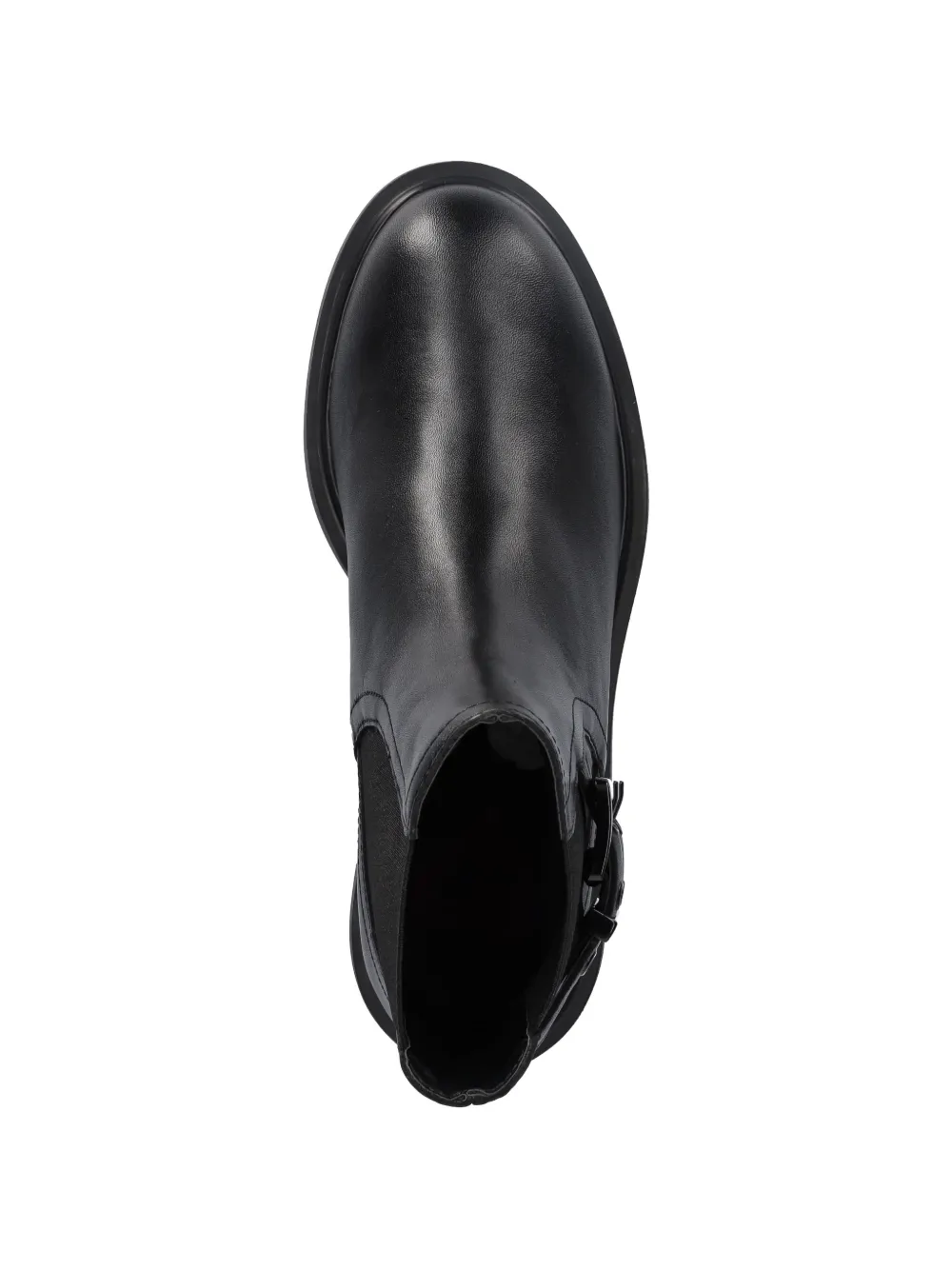 Love Moschino buckle-strap boots Zwart