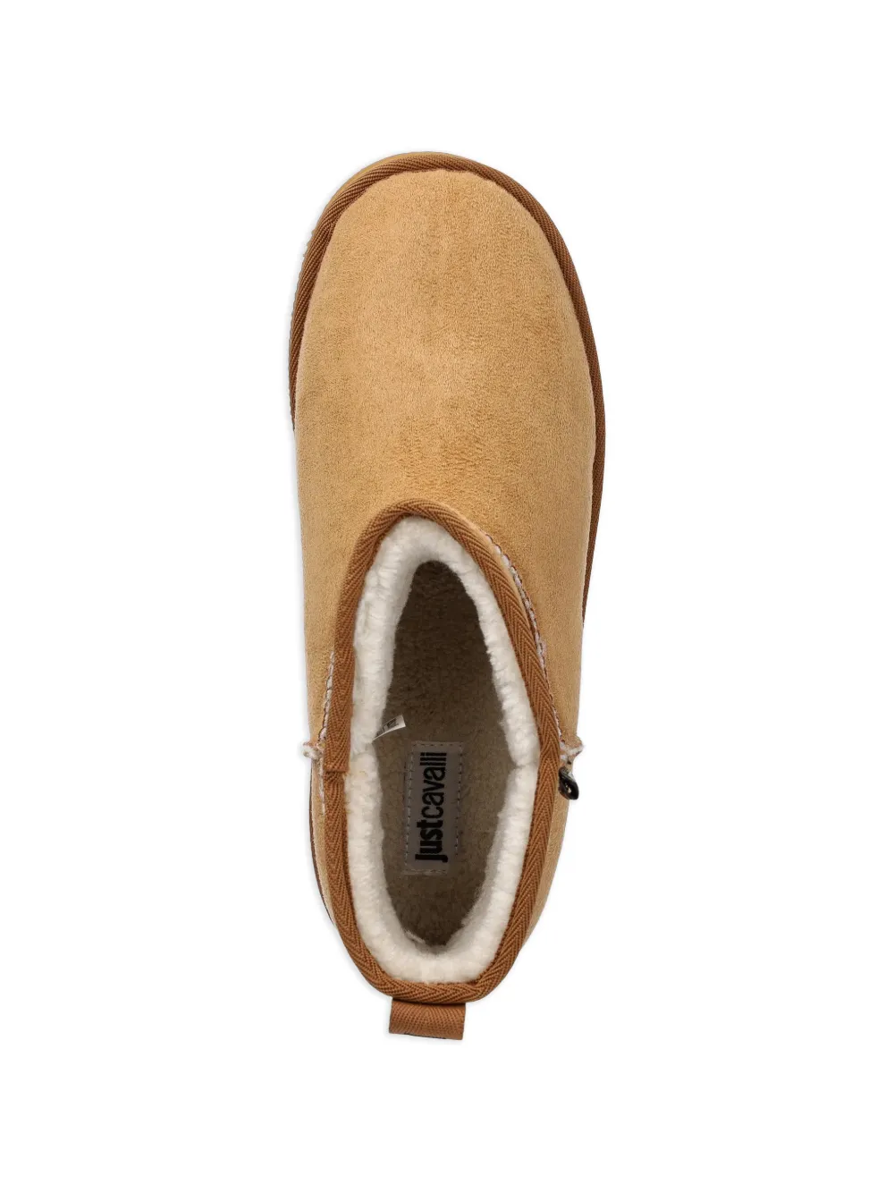 Just Cavalli pull-tab ankle boots Beige