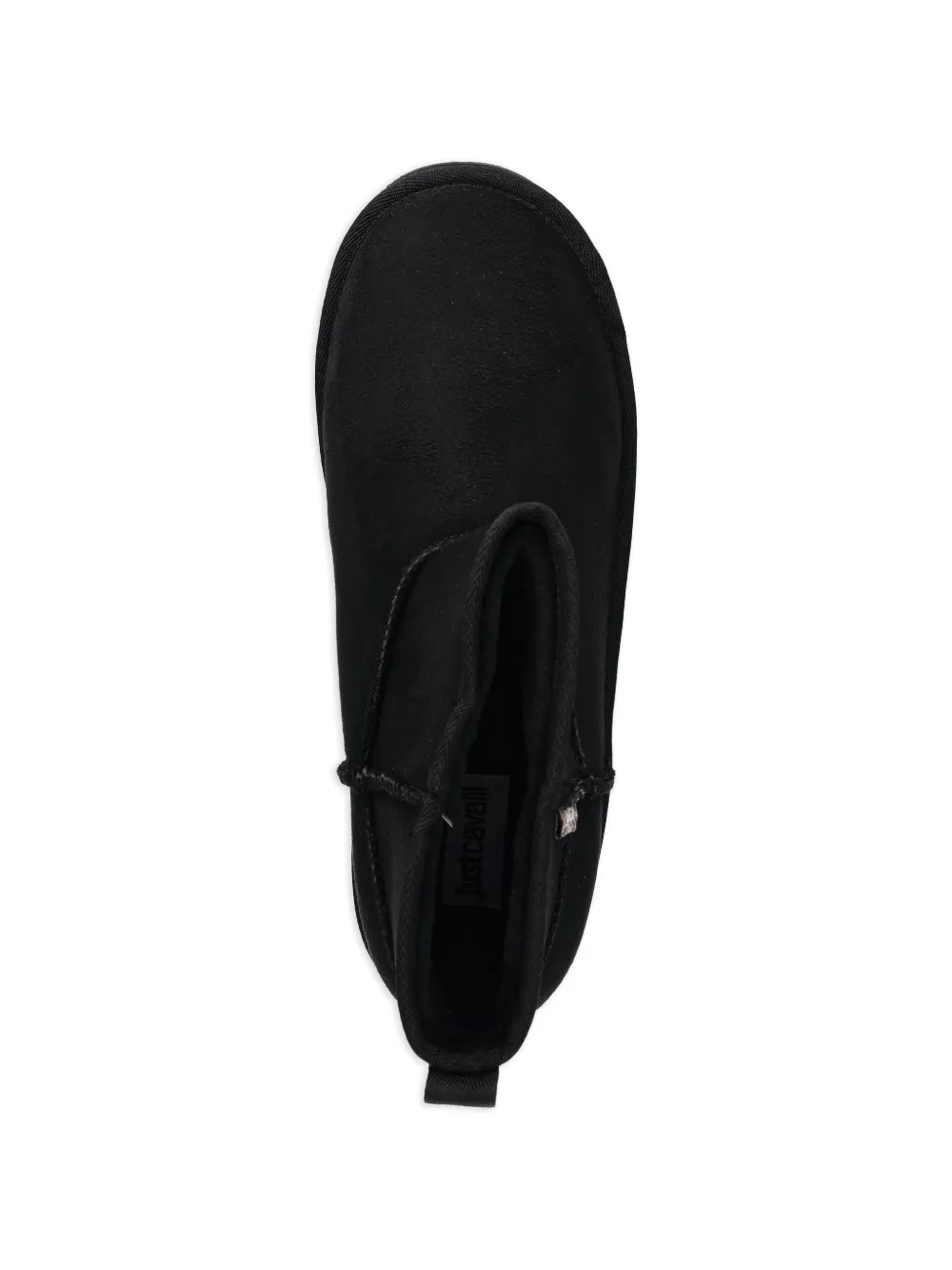 Just Cavalli logo-detail ankle boots Zwart